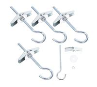 5 juegos de tornillos de anclaje for pared con clip for orquídeas, pernos de palanca y tuercas for colgar