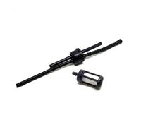 5 juegos de tubos y mangueras for tanque de combustible, conjunto de filtro de combustible, aptos for motosierras de gasolina de 38 CC, 41 CC, 3800 y 4100 for Komatsu y ZENOAH G3800 y G4100.