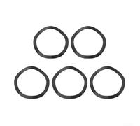 5 juntas de ajuste de manivela de acero para Sram para Gxp, reduce el eje de 30 mm a 24 mm, arandela de onda ultrafina para mantenimiento de pedalier de bicicleta, plata (30 mm)