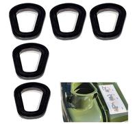 5 juntas para bidón de gasolina, junta bidón, junta bidón de goma, revestimiento de goma, juntas de repuesto para bidón de la OTAN 20 L