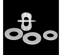 5 juntas planas de silicona - DN15 65 400 for mangueras de jardín, for almacenamiento y electrodomésticos a prueba de fugas(273x322x3mm)