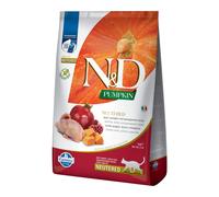 Farmina N&D Pumpkin Neutered Codorniz, Calabaza y Granada, 5 kg