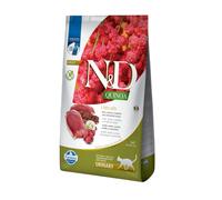 Farmina N&D Quinoa Urinary - Pienso para gatos adultos con sensibilidad urinaria - Pato - Cantidad: 5 kg
