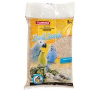 5 kg Flamingo Arena de Grit con concha morena para pájaros