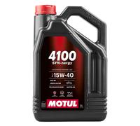 5 L MOTUL Aceite Motor 4100 SYN-NERGY 15W-40 SAE J 300 ACEA A3/B4 API SP