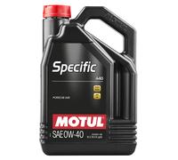 5 L MOTUL Aceite Motor SPECIFIC A40 0W-40 ACEA A3/B4 API SP