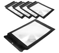 5 láminas ampliadoras para lectura, página completa