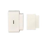 5-Level Sensitivity Adjustment Window Glass Break Vibration+Magnetic Door Sensor, Requires Alarm Host to Operate