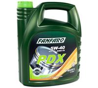 10 (2x5) Litros FANFARO 5W-40 PDX Aceite De Motor -