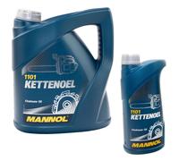 5 Litro Mannol Aceite Cadena Aceite Motosierra Adhesivo Aparato Jardín