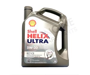5 Litro Original Shell Hélice Ultra Ect 5W30 C3 Motor Oil 550042845 Acea 03 Set