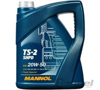5 (1x5) Litros MANNOL SAE 20W-50 SHPD TS-2 ACEITE PARA CAMIONES / TRACTORES