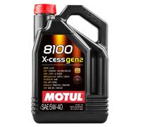 5 Litros Aceite Motor MOTUL 8100 X-Cess GEN2 5W40 VW 502.00 505.00MB 229.5 A3
