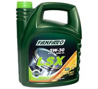 5 Litros FANFARO 5W-30 LSX Longlife III VW 504 00 VW 507 00 Aceite De Motor
