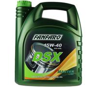 FANFARO DSX 15W-40 Aceite Motor Mineral ACEA A3/B4 ALLISON C4 API CH-4/SN 4x5 L