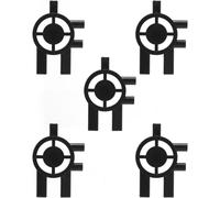 5 llaves para dispensador de toallas de papel Cintas y Sanis, repuesto de llave para portarrollos de papel higiénico para casa, oficina y escuela.