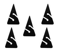 5 marcadores de línea de buceo en cueva, marcadores de flechas triangulares, indicadores de cuerda, marcador de línea para guía triangular subacuática
