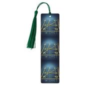 5 marcapáginas de madera con estampado de fórmula matemática amarilla para hombres y mujeres, marcapáginas geniales, marcadores de libros para leer los amantes de los libros