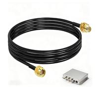 5 Metros RG174 Cable de Extensión de Antena SMA, SMA Macho a SM A Hembra Cable Coaxial, Extensión Antena 3G 4G LTE WiFi, Baja Pérdida 50 Ohm, WiFi FPV, Router Inalámbrico, GPS, SDR y Dispositivos RF