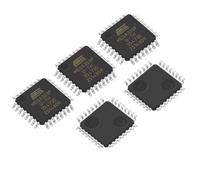 5 microcontroladores ATMEGA328P-AU TQFP-32 AVR32KB Circuito integrado