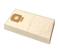5 Microfibra Bolsas de Aspiradora para Kärcher T 10/1 ADV, Eco!Efficiency, Professional
