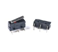 5 microinterruptores de 2/3 pines, NO/NC, miniinterruptor de límite, 5 A, 250 V CA, KW11-3Z, palanca de arco de rodillo, acción rápida, microinterruptores de empuje.(Ivory)