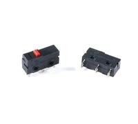 5 microinterruptores de 2/3 pines, NO/NC, miniinterruptor de límite, 5 A, 250 V CA, KW11-3Z, palanca de arco de rodillo, acción rápida, microinterruptores de empuje.(Beige)