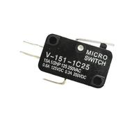 5 microinterruptores de límite de carrera V-151-1C25 V-152-1C25 V-153-1C25 V-154-1C25 V-155-1C25 V-156-1C25 Interruptor de mango largo con rodillo(V-156-1C25)
