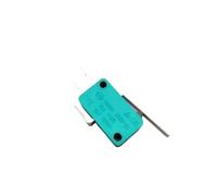 5 microinterruptores KW12 de reinicio automático/momentáneos de 4,8 mm con contacto de cobre y rodillo de contacto de cobre con mango largo y mango corto.(Duanbing)
