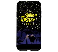 5 mil Millones de Estrellas Hotel Camping Naturaleza al Aire Libre Camper Noche Carcasa para iPhone XS MAX