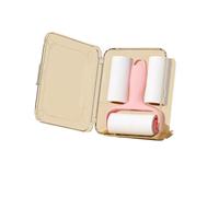5 minipegadores de Pelo para Dormitorios Y Sofás | Pegamento de pelo portátil pequeño de papel de repuesto de corte de rodillo doméstico(Pink)