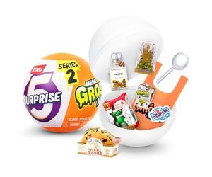 5 Minis Sorpresa Mega Gross Serie 2 de ZURU, Misterio, Coleccionable, Mini, Parodia, (1 Cápsula)