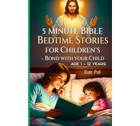 5 Minute Bible Bedtime Stories for Children's: Bond with your Child (Kid Books)