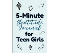 5-Minute Gratitude Journal for Teen Girls: Light Blue Aesthetic Guided Self-Love Notebook Prompts for Mindfulness and Mindset Growth | 6 x 9" Inches, 120 Pages, Cute Gifts for Tweens & Teenagers