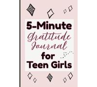 5-Minute Gratitude Journal for Teen Girls: Pink Aesthetic Guided Self-Love Notebook Prompts for Wellness and Mindfulness | 6 x 9" Inches, 120 Pages, Cute Gifts for Tweens & Teenagers