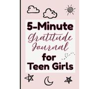 5-Minute Gratitude Journal for Teen Girls: Pink Simple Guided Self-Love Notebook Prompts for Mindfulness and Positivity | 6 x 9" Inches, 120 Pages, Cute Gifts for Tweens & Teenagers
