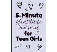 5-Minute Gratitude Journal for Teen Girls: Purple Aesthetic Guided Self-Love Notebook Prompts for Mindfulness and Positivity | 6 x 9" Inches, 120 Pages, Cute Gifts for Tweens & Teenagers