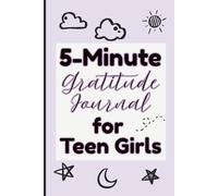 5-Minute Gratitude Journal for Teen Girls: Purple Aesthetic Guided Self-Love Notebook Prompts for Mindfulness and Mindset Growth | 6 x 9" Inches, 120 Pages , Cute Gifts for Tweens & Teenagers