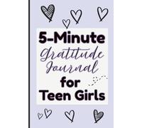 5-Minute Gratitude Journal for Teen Girls: Purple Aesthetic Guided Self-Love Notebook Prompts for Positivity and Mindset Growth | 6 x 9" Inches, 120 Pages, Cute Gifts for Tweens & Teenagers