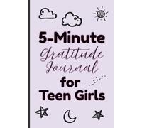 5-Minute Gratitude Journal for Teen Girls: Purple Aesthetic Guided Self-Love Notebook Prompts for Positivity and Mindset Growth | 6 x 9" Inches, 120 Pages, Cute Gifts for Tweens & Teenagers
