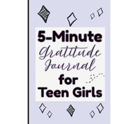 5-Minute Gratitude Journal for Teen Girls: Purple Simple Guided Self-Love Notebook Prompts for Mindset Growth and Wellness | 6 x 9" Inches, 120 Pages, Cute Gifts for Tweens & Teenagers