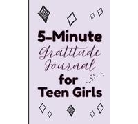 5-Minute Gratitude Journal for Teen Girls: Purple Simple Guided Self-Love Notebook Prompts for Wellness and Positivity | 6 x 9" Inches, 120 Pages, Cute Gifts for Tweens & Teenagers