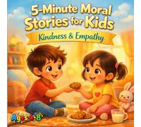 5-Minute Moral Stories for Kids: Kindness & Empathy: Short Bedtime Stories to Teach Compassion, Sharing and Understanding (Children Stories)