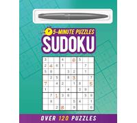 5-minute Sudoku (Includes Ball-point Pen): Over 120 Puzzles (5-minute Puzzles)