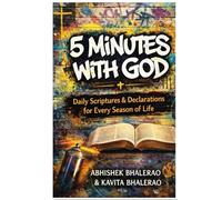 5 Minutes with God: Daily Scriptures & Declarations for Every Season of Life | Daily Christian Devotions for Faith and Discipline | A Short Daily ... Christian prayer book | Daily Bible reading |