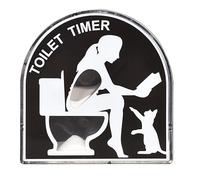 5 Minutos Temporizador para Inodoro, Temporizador de Cepillado de Niños, Reloj de Arena para Taburete de Inodoro, Juguete de Decoración para Hogar Jardín, Regalos Divertidos para Mujeres