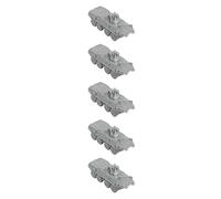 5 Modelos De Resina 3D De Vehículo Blindado De Transporte De Personal Ruso BTR-80A con Ruedas, Escala 1/144, con Cañón Automático.
