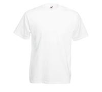 5 O 3 Pack Mens Fruit of the Loom 100%Algodón Camisetas Liso Camisetas Top