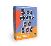 5 o Menos - Juego de mesa divertido y rápido - Ambiente familia/amigos - Estrategia y devoluciones - Tarjetas de poder - Reglas accesibles - 2 a 6 jugadores - 20 min - a partir de 10 años