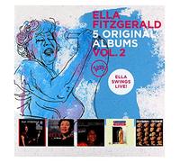 Ella Fitzgerald – 5 álbumes originales: Ella Swings Live Vol. 2 – CD – Box set